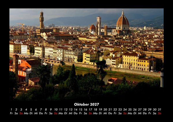 Produktbild: Florenz 2027 Fotokalender DIN A3