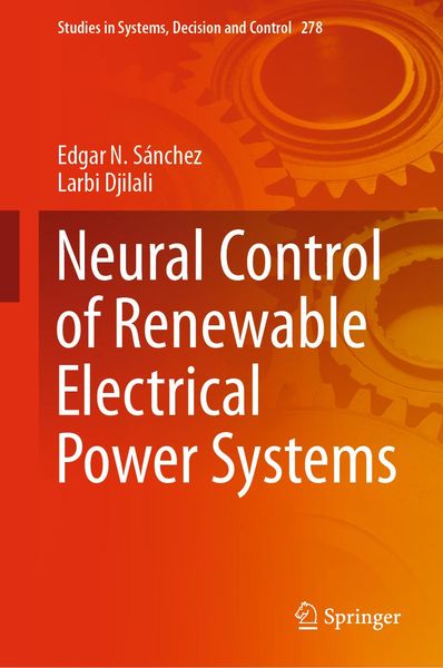 Produktbild: Neural Control of Renewable Electrical Power Systems