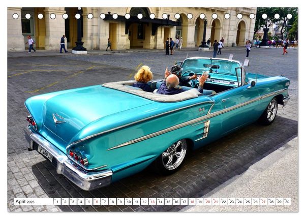 Produktbild: Impala '58 - Ein Chevy der Extraklasse (Tischkalender 2025 DIN A5 quer), CALVENDO Monatskalender