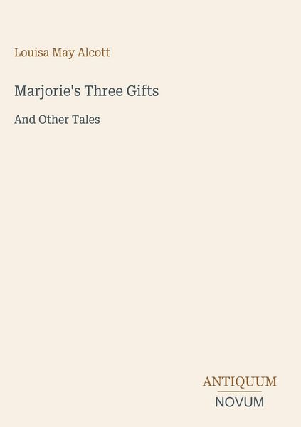 Produktbild: Marjorie's Three Gifts