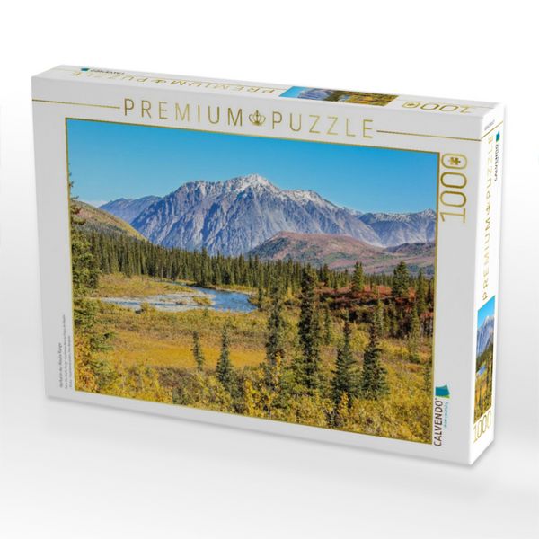 Produktbild: CALVENDO Puzzle Herbst in der Alaska Range | 1000 Teile Lege-Gr&ouml;&szlig;e 64x48cm Foto-Puzzle f&uuml;r gl&uuml;ckliche Stunden