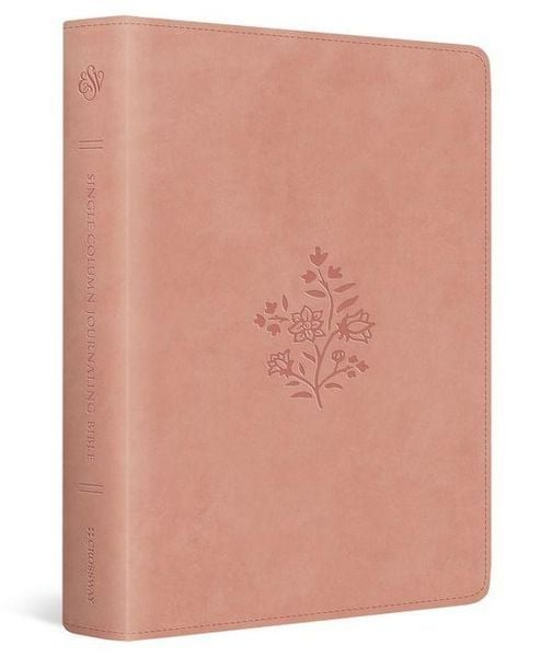 Produktbild: ESV Single Column Journaling Bible (Trutone, Blush Rose, Wildflower Design)