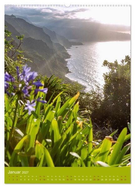 Produktbild: Zauberhaftes Madeira. Naturparadies im Atlantik (hochwertiger Premium Wandkalender 2027 DIN A2 hoch), Kunstdruck in Hochglanz
