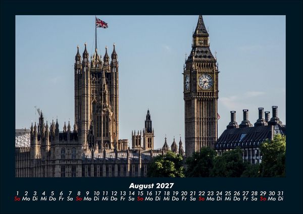 Produktbild: London - Impressionen 2027 Fotokalender DIN A4