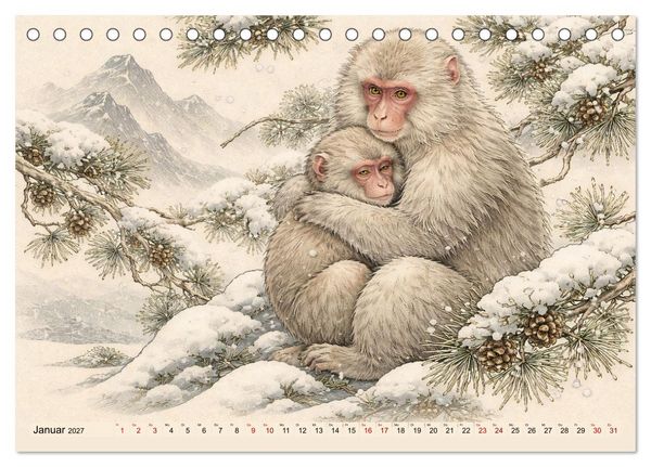 Produktbild: Ein Jahr voller fern&ouml;stlicher Magie (Tischkalender 2027 DIN A5 quer), CALVENDO Monatskalender