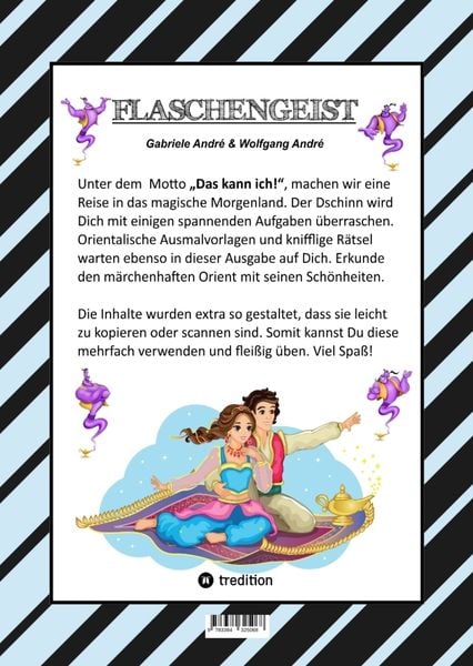Produktbild: Craftbook - 100 Magische Motive Aus dem Morgenland - Orient - Dschinn - Flaschengeist - Fliegender Teppich - R&auml;tsel