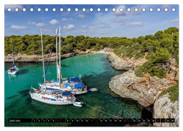 Produktbild: Mallorca - Ahoi (Tischkalender 2026 DIN A5 quer), CALVENDO Monatskalender