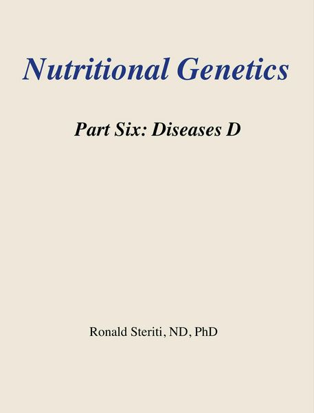 Produktbild: Nutritional Genetics Part 6 - Diseases D