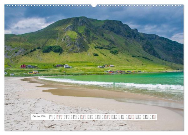 Produktbild: Norwegen - ein traumhaftes Reiseziel (hochwertiger Premium Wandkalender 2026 DIN A2 quer), Kunstdruck in Hochglanz