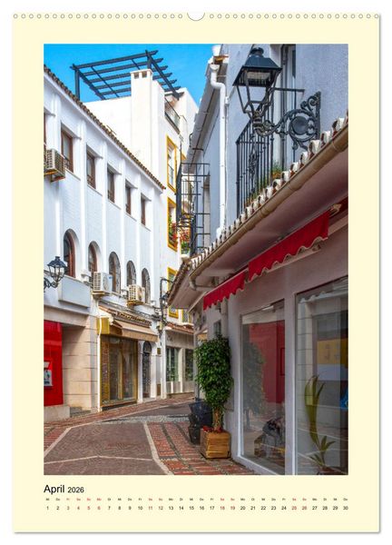 Produktbild: Marbella - Andalusien (Wandkalender 2026 DIN A2 hoch), CALVENDO Monatskalender