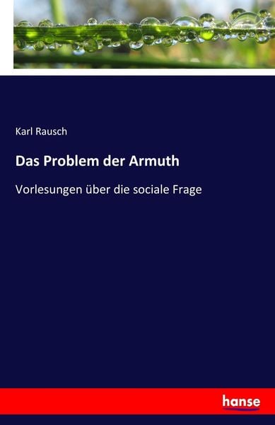 Produktbild: Das Problem der Armuth