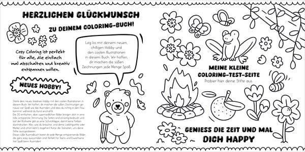 Produktbild: Cosy Coloring &ndash; Happy Nature