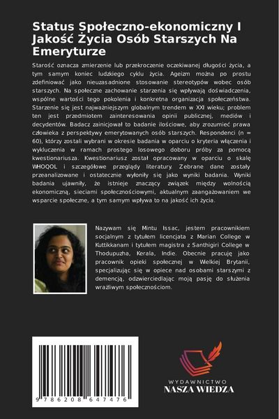 Produktbild: Status Spo&iquest;eczno-ekonomiczny I Jako&iquest;&iquest; &iquest;ycia Os&oacute;b Starszych Na Emeryturze
