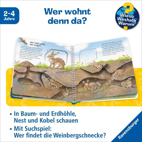 Produktbild: Wieso? Weshalb? Warum? junior, Band 46 - Wo die Tiere wohnen