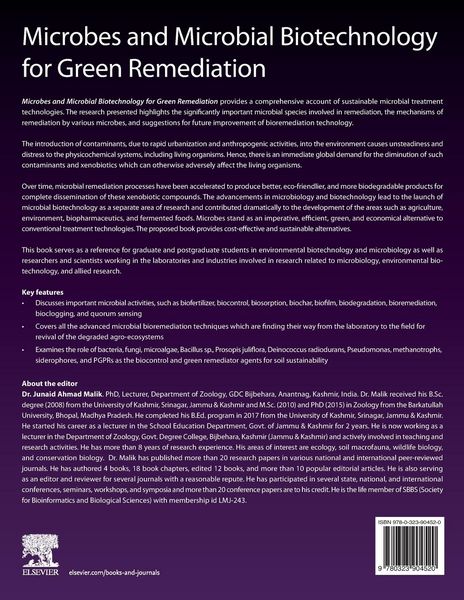 Produktbild: Microbes and Microbial Biotechnology for Green Remediation