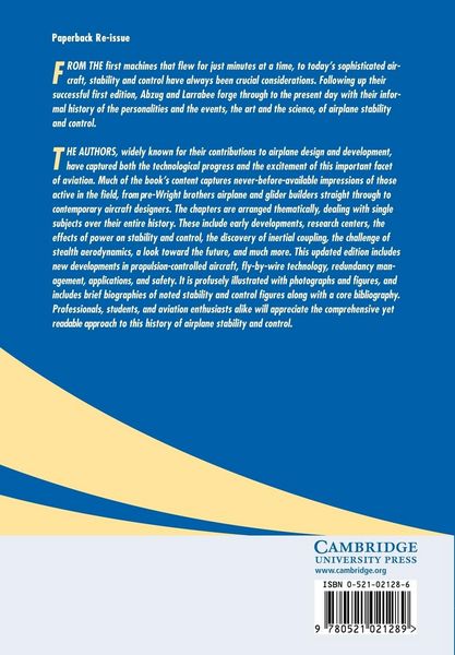 Produktbild: Airplane Stability and Control