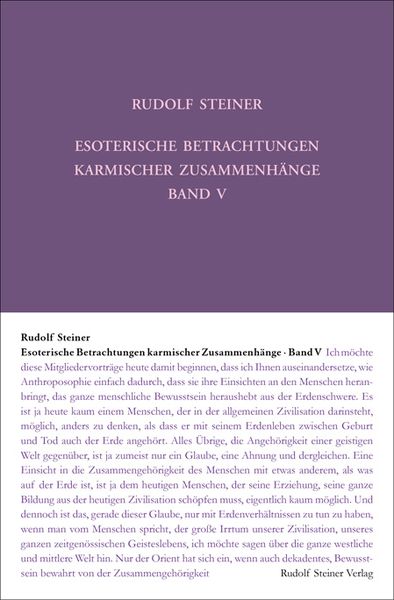 Produktbild: Esoterische Betrachtungen karmischer Zusammenh&auml;nge