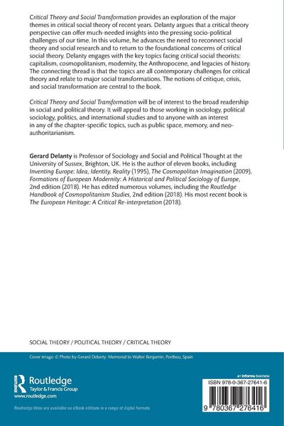 Produktbild: Critical Theory and Social Transformation