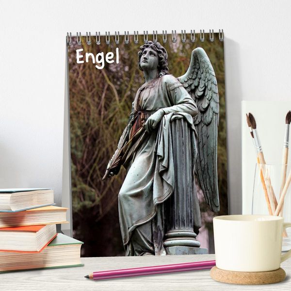 Produktbild: Engel (Tischkalender 2026 DIN A5 hoch), CALVENDO Monatskalender