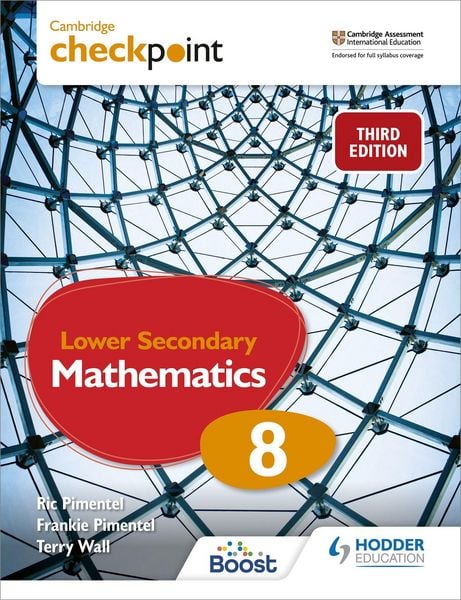 Cambridge Checkpoint Lower Secondary Mathematics Student's Book 8, Taschenbuch von Frankie Pimentel,Ric Pimentel,Terry Wall, Hachette Learning,
