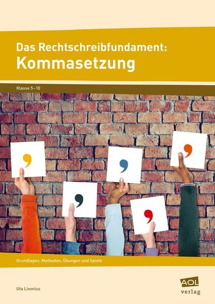 Produktbild: Das Rechtschreibfundament: Kommasetzung