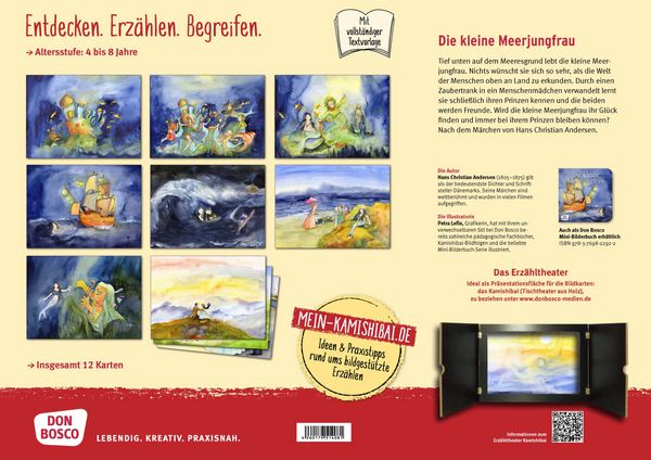 Die kleine Meerjungfrau. Kamishibai Bildkartenset
