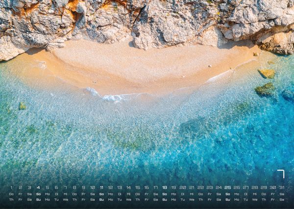 Produktbild: Meer &ndash; Im Rhythmus der Gezeiten! - 2027 - Kalender DIN A3