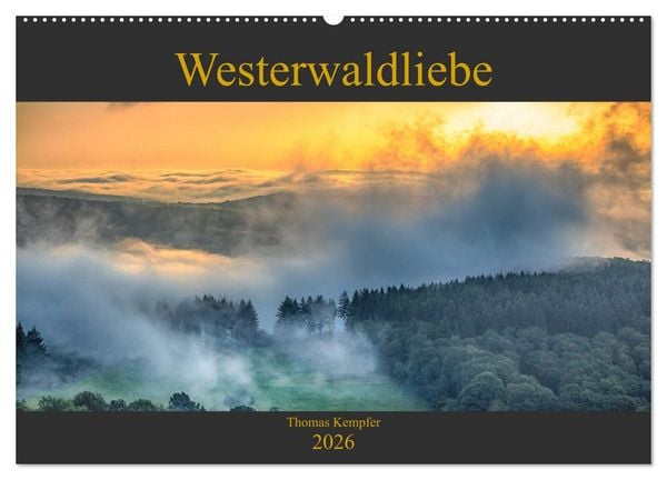 Produktbild: Westerwaldliebe (Wandkalender 2026 DIN A2 quer), CALVENDO Monatskalender