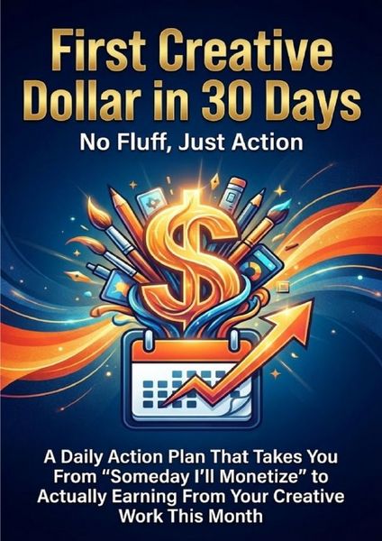 Produktbild: First Creative Dollar in 30 Days: No Fluff, Just Action