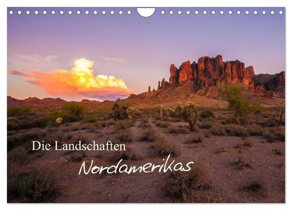 Produktbild: Die Landschaften Nordamerikas (Wandkalender 2026 DIN A4 quer), CALVENDO Monatskalender