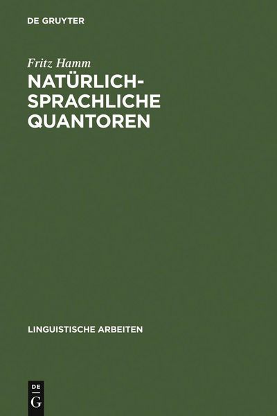 Produktbild: Nat&uuml;rlich-sprachliche Quantoren