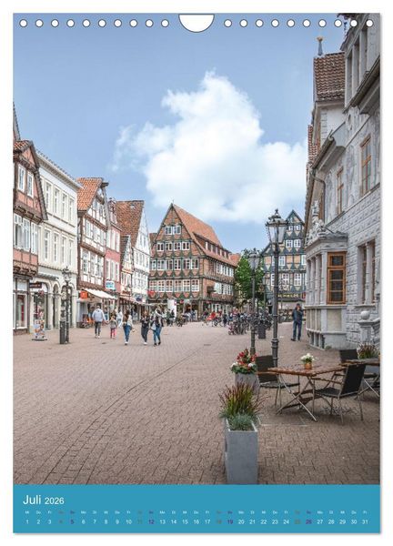 Produktbild: Celle in Niedersachsen (Wandkalender 2026 DIN A4 hoch), CALVENDO Monatskalender
