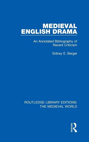 Produktbild: Medieval English Drama