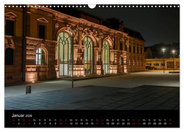 Produktbild: Pirmasens bei Nacht (Wandkalender 2026 DIN A3 quer), CALVENDO Monatskalender