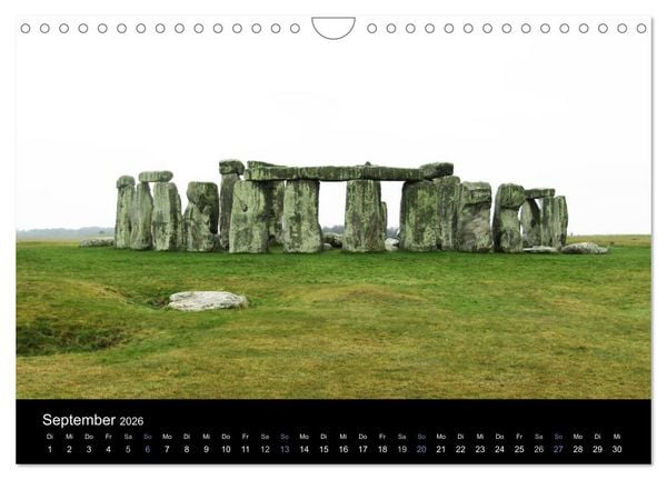 Produktbild: Steinkreise Gro&szlig;britanniens (Wandkalender 2026 DIN A4 quer), CALVENDO Monatskalender