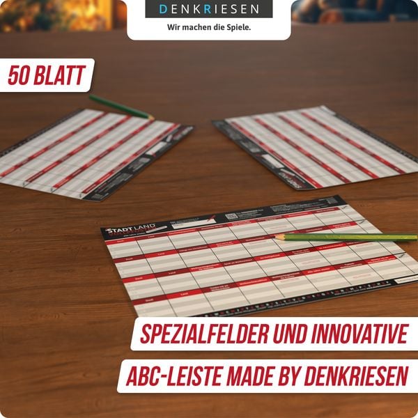 Denkriesen - Stadt Land Vollpfosten® - Christmas Edition - "alle Jahre Wieder."