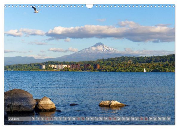 Produktbild: Der Kleine S&uuml;den von Chile (Wandkalender 2026 DIN A3 quer), CALVENDO Monatskalender