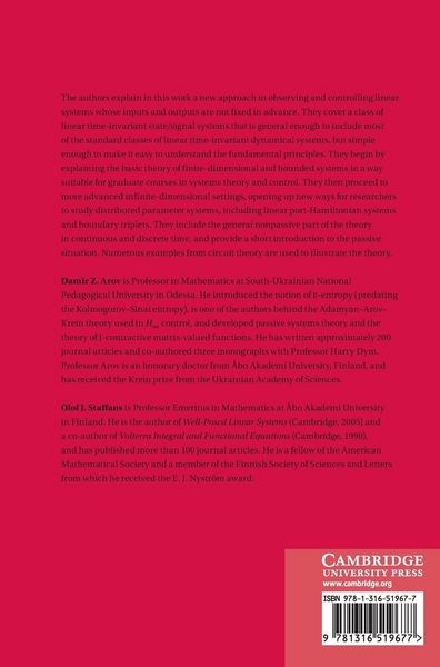 Produktbild: Linear State/Signal Systems