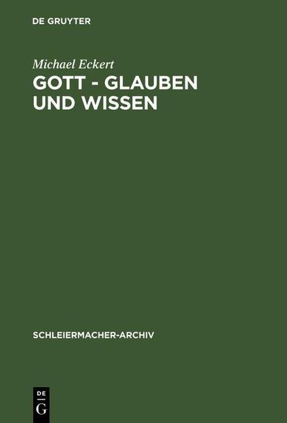 Produktbild: Gott - Glauben und Wissen