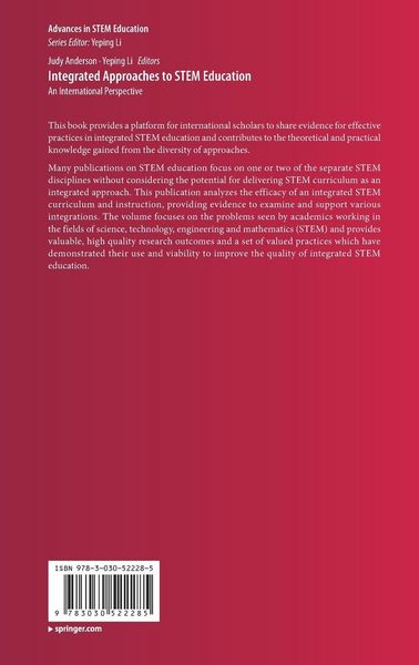Produktbild: Integrated Approaches to STEM Education