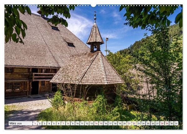 Produktbild: Urlaubsregion Schwarzwald (Wandkalender 2026 DIN A2 quer), CALVENDO Monatskalender