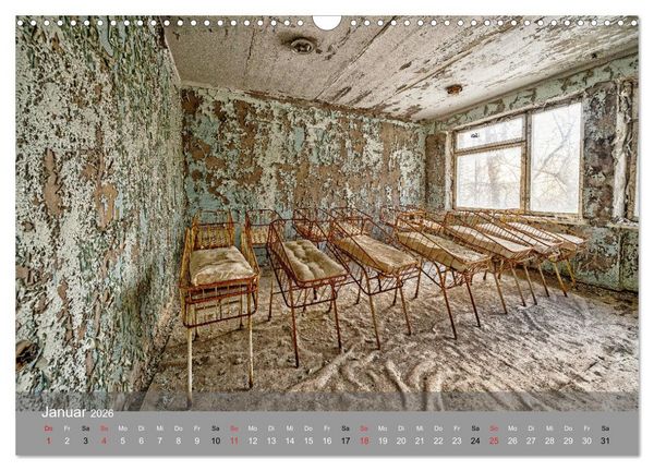 Produktbild: Tschernobyl - In der Sperrzone (Wandkalender 2026 DIN A3 quer), CALVENDO Monatskalender