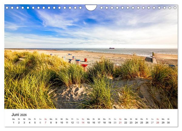 Produktbild: Borkum - Inselblicke (Wandkalender 2026 DIN A4 quer), CALVENDO Monatskalender