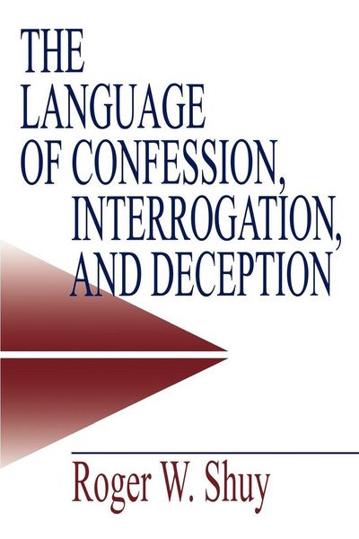 Produktbild: The Language of Confession, Interrogation, and Deception