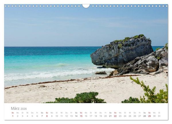 Produktbild: Tulum - Mexico (Wandkalender 2026 DIN A3 quer), CALVENDO Monatskalender