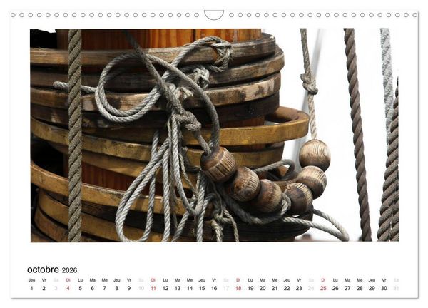 Produktbild: Toutes voiles dehors (Calendrier mural 2026 DIN A3 vertical), CALVENDO calendrier mensuel