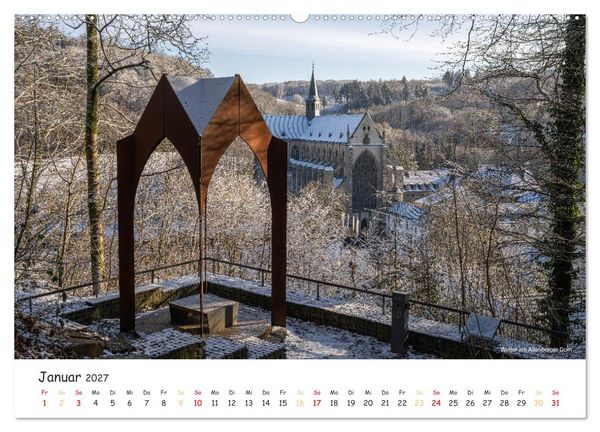 Produktbild: Heimat Entdecken: Bergisches Land (hochwertiger Premium Wandkalender 2027 DIN A2 quer), Kunstdruck in Hochglanz