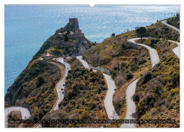 Produktbild: Sizilien &ndash; Landschaft und Architektur (Wandkalender 2026 DIN A2 quer), CALVENDO Monatskalender
