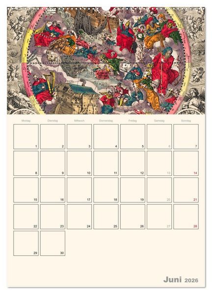 Produktbild: Zu den Sternen - mit Planerfunktion (Wandkalender 2026 DIN A2 hoch), CALVENDO Monatskalender