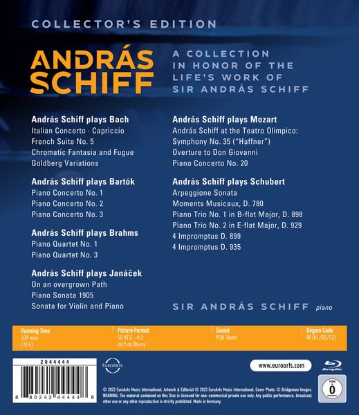 Produktbild: Andras Schiff - Collector's Edition